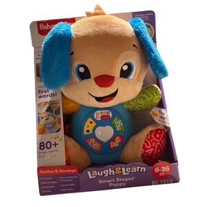 Fisher Price Laugh and Learn Smart Stages Puppy Educational Toy 6 36 Months